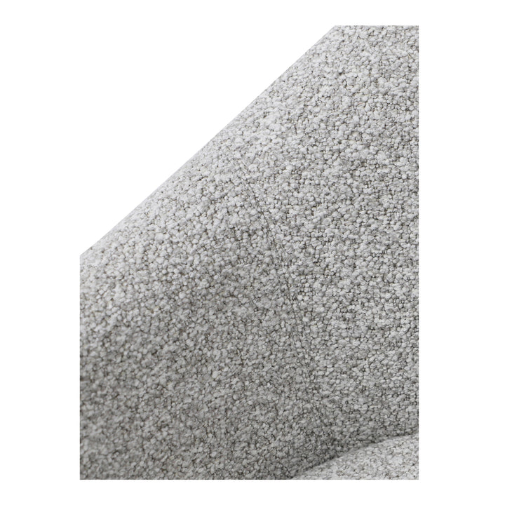 Comfortable Heather Beige Round Counter Stool