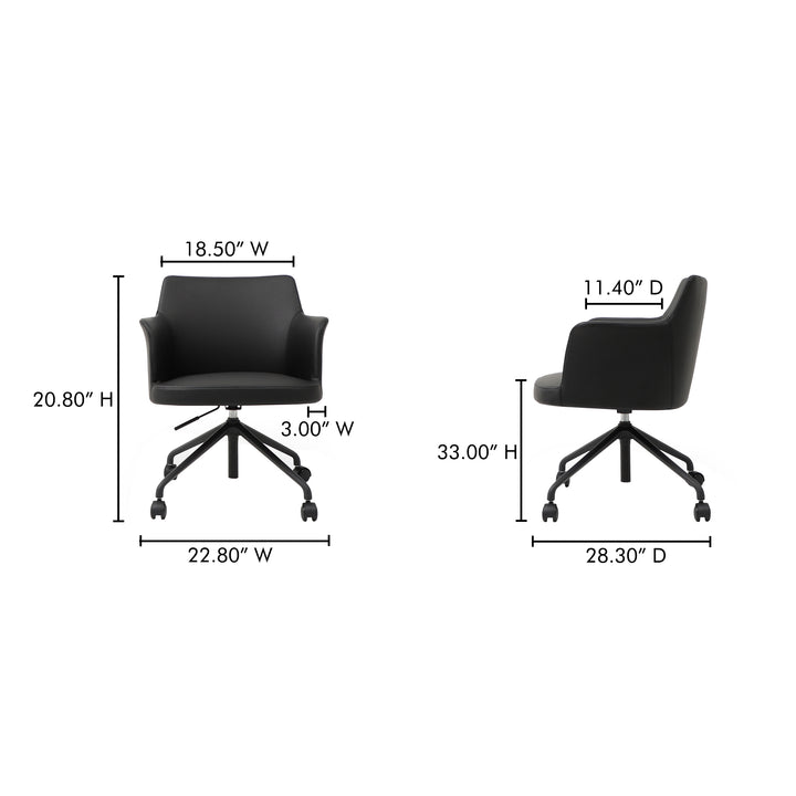 SleekSwivel Ergonomic Office Chair