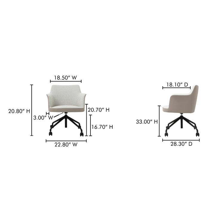 SleekSwivel Ergonomic Office Chair