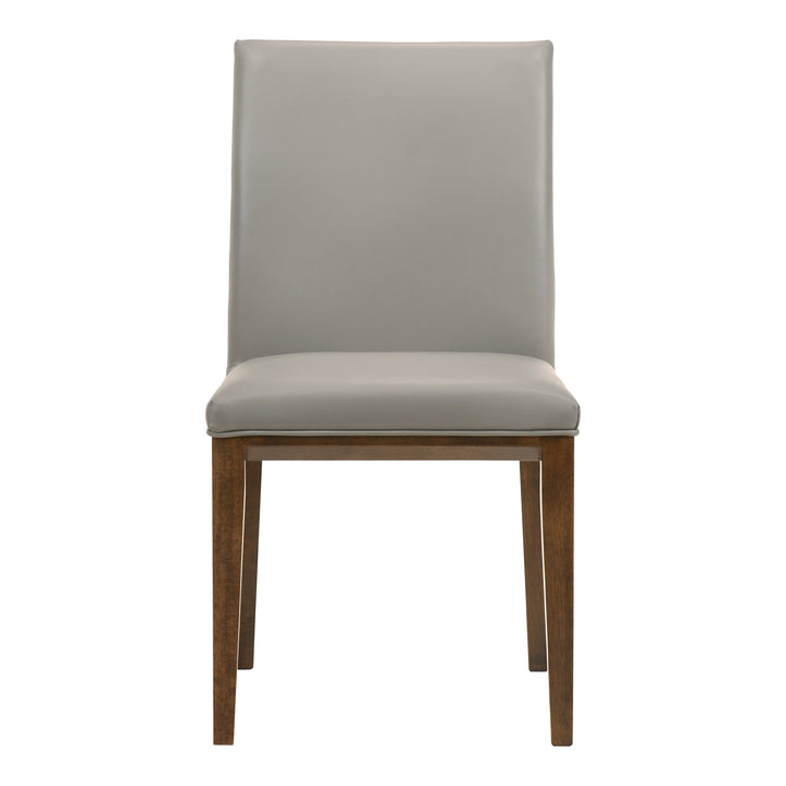 Modern Scandinavian Wipe-Clean Dining Chair Duo