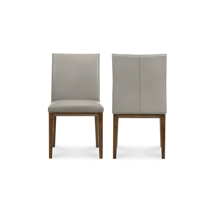Modern Scandinavian Wipe-Clean Dining Chair Duo
