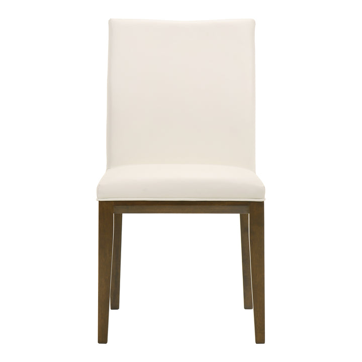 Modern Scandinavian Wipe-Clean Dining Chair Duo