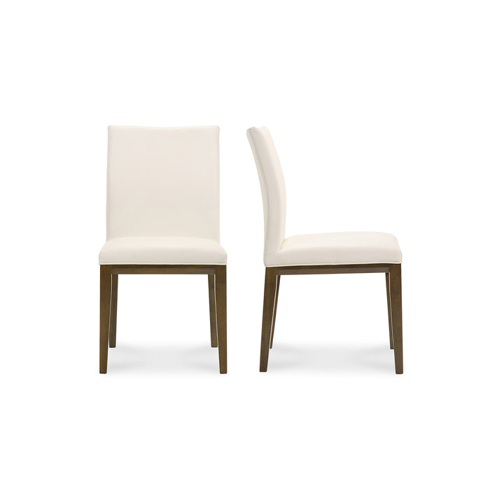 Modern Scandinavian Wipe-Clean Dining Chair Duo