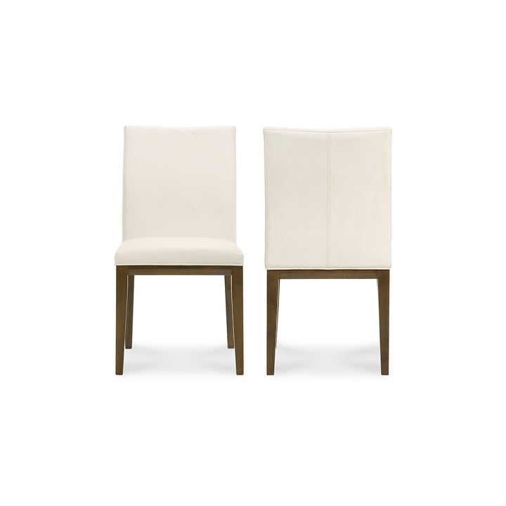 Modern Scandinavian Wipe-Clean Dining Chair Duo
