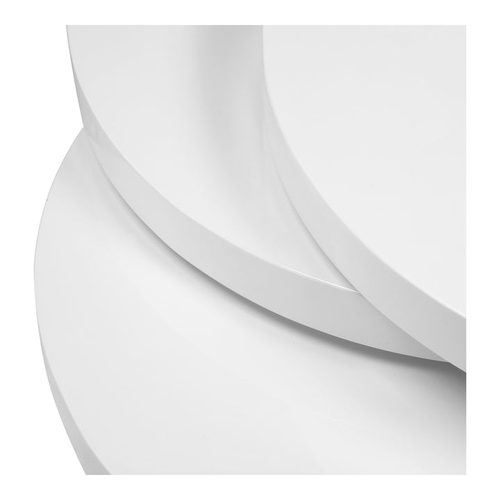 Revolve Modern Swiveling Dual-Layer Coffee Table