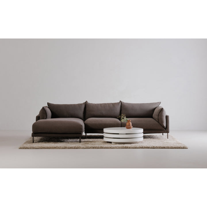Revolve Modern Swiveling Dual-Layer Coffee Table