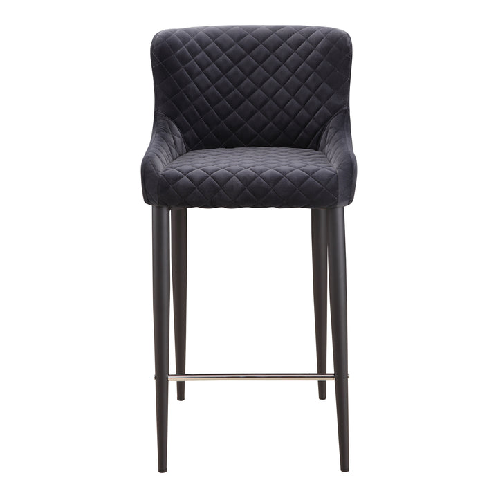 Luxury Velvet Padded Bar Stool