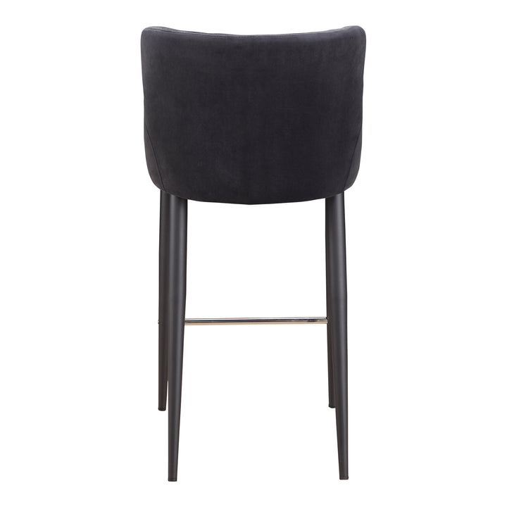 Luxury Velvet Padded Bar Stool