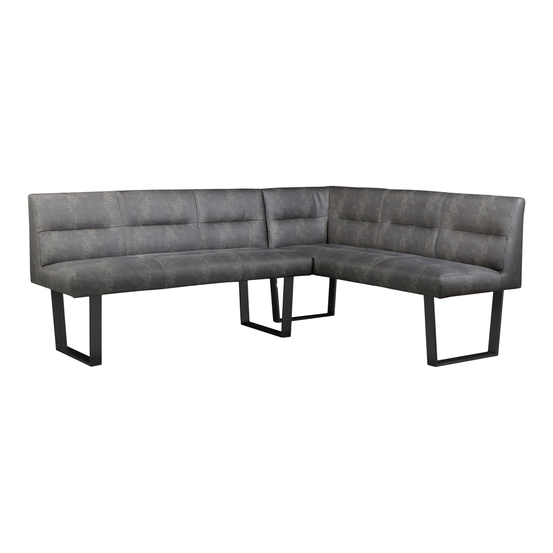 Modern Chic Corner Dining Bench