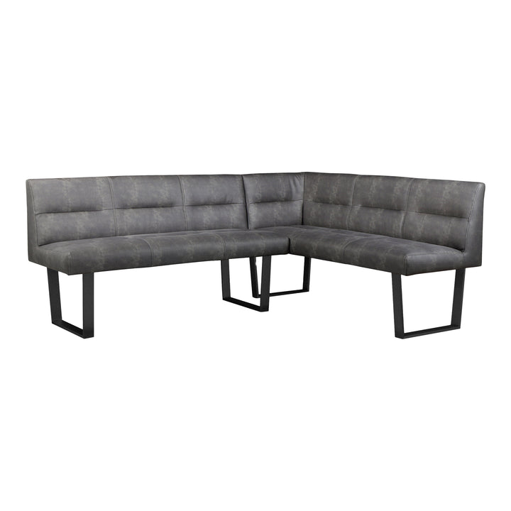 Modern Chic Corner Dining Bench