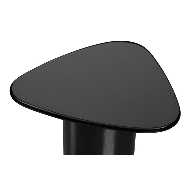 Sculptural Elegance Oval Pedestal Table
