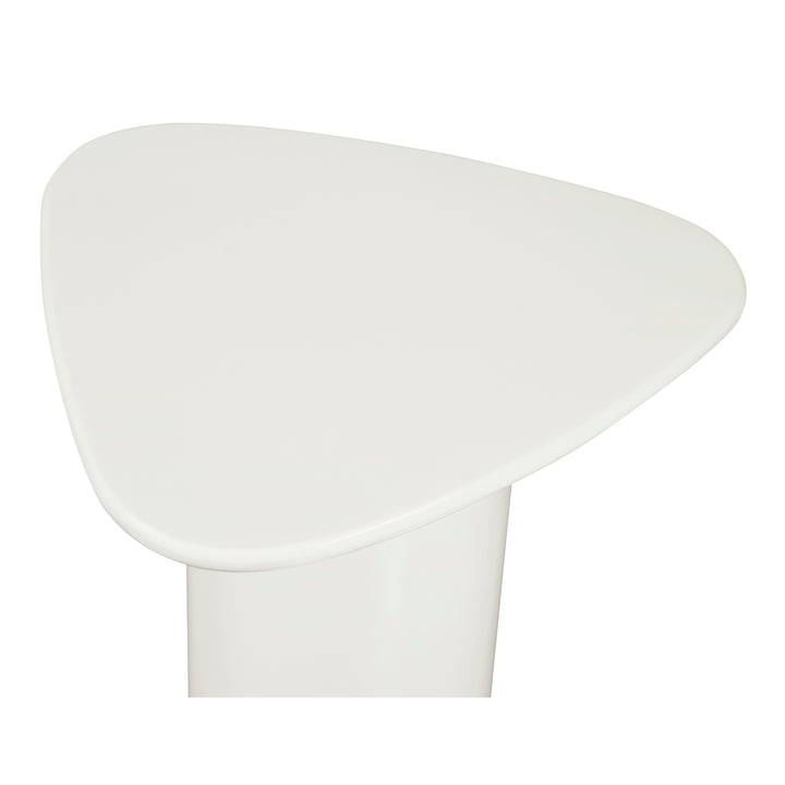 Sculptural Elegance Oval Pedestal Table