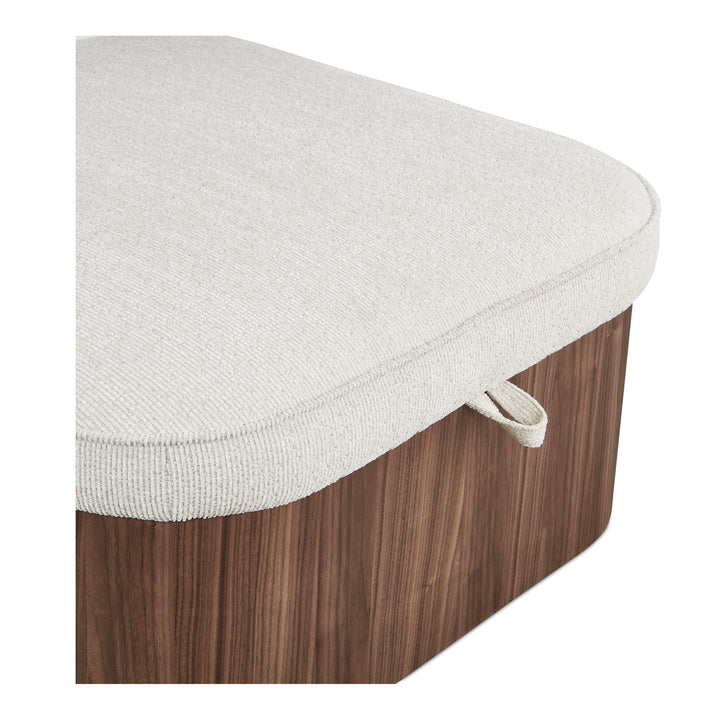 Luxe Lift Hydraulic Storage Ottoman