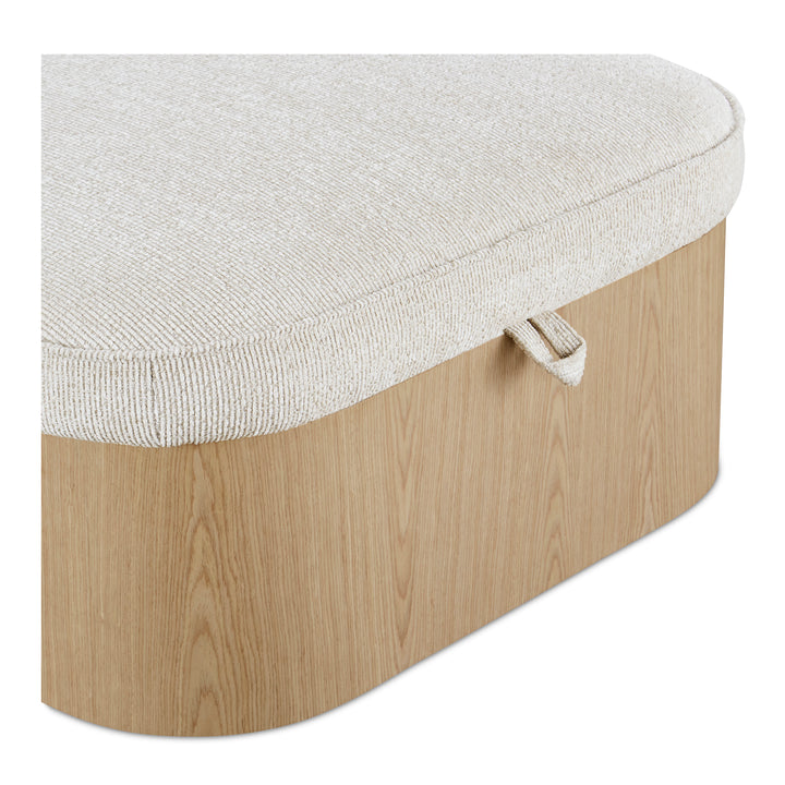 Luxe Lift Hydraulic Storage Ottoman