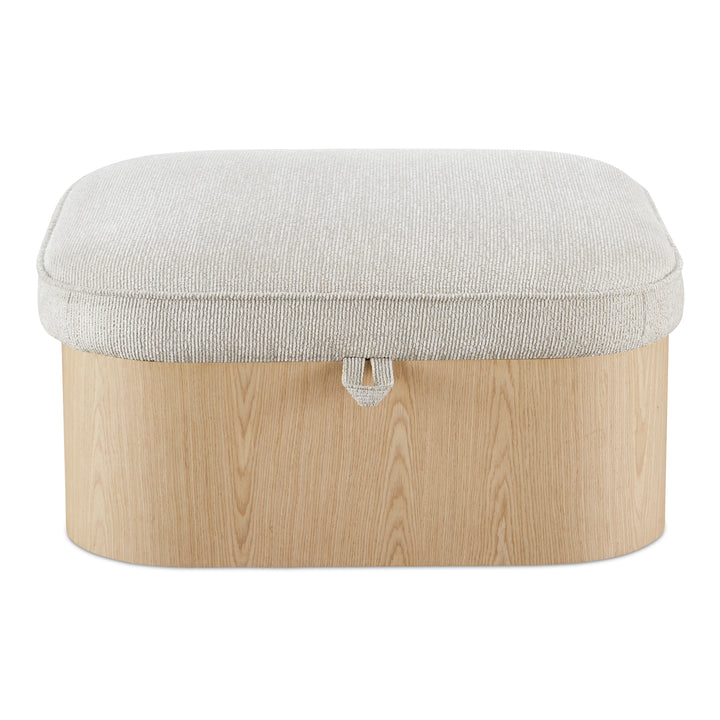 Luxe Lift Hydraulic Storage Ottoman