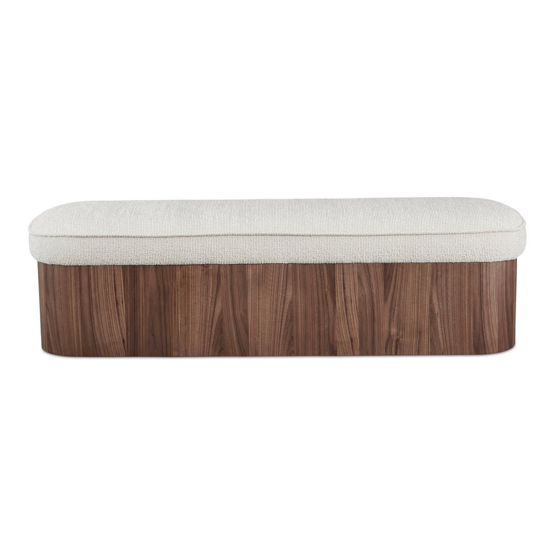 SophistoLift Walnut Storage Bench