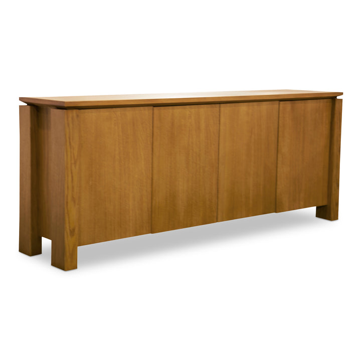 Rustic Floating Oak Sideboard
