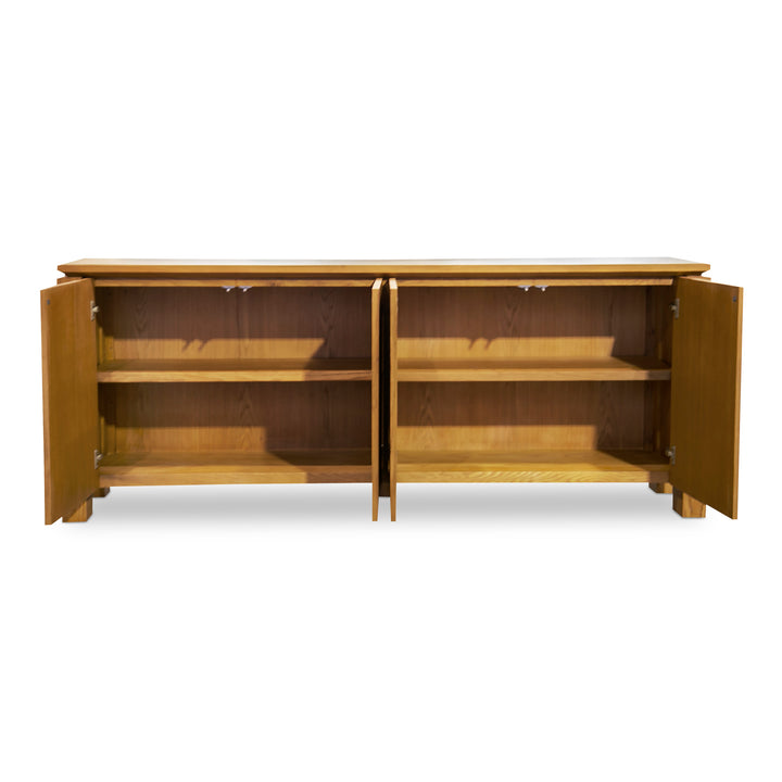 Rustic Floating Oak Sideboard