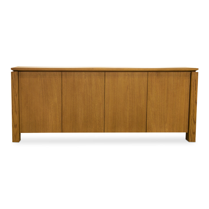 Rustic Floating Oak Sideboard