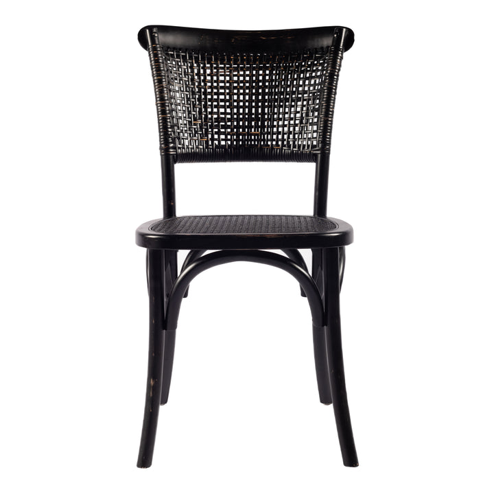 Rustic Woven Dining Chair / Set of 2