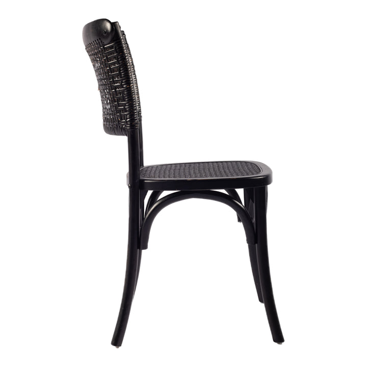 Rustic Woven Dining Chair / Set of 2