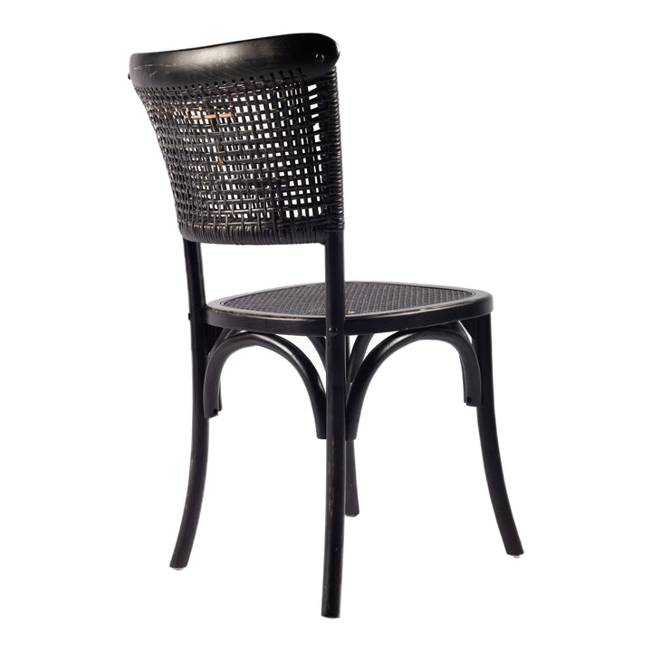 Rustic Woven Dining Chair / Set of 2