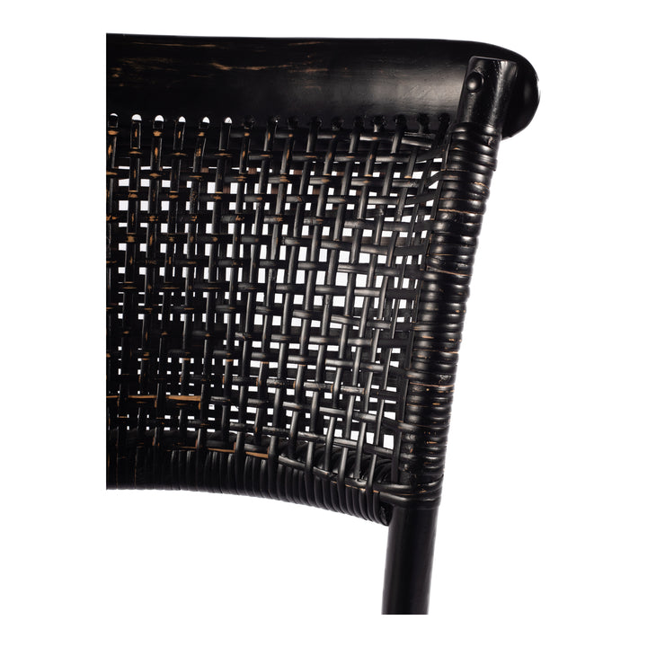 Rustic Woven Dining Chair / Set of 2