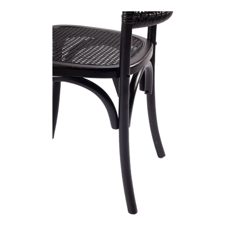 Rustic Woven Dining Chair / Set of 2