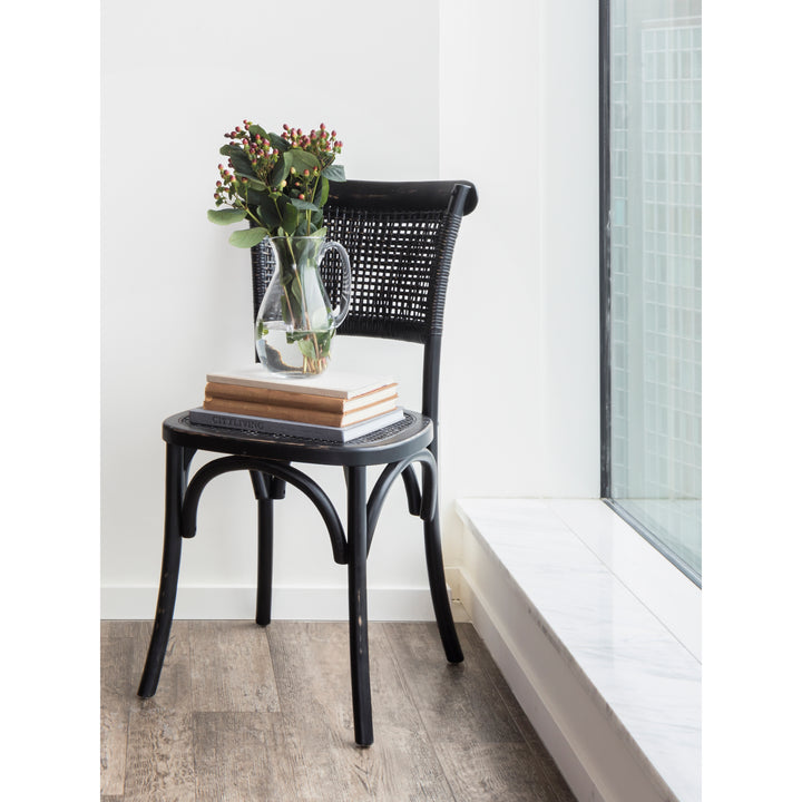 Rustic Woven Dining Chair / Set of 2