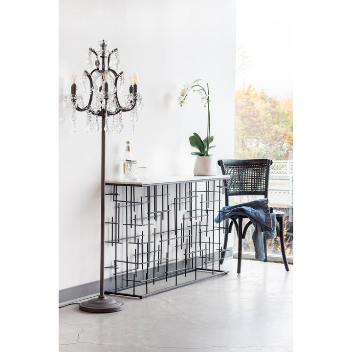 Rustic Woven Dining Chair / Set of 2
