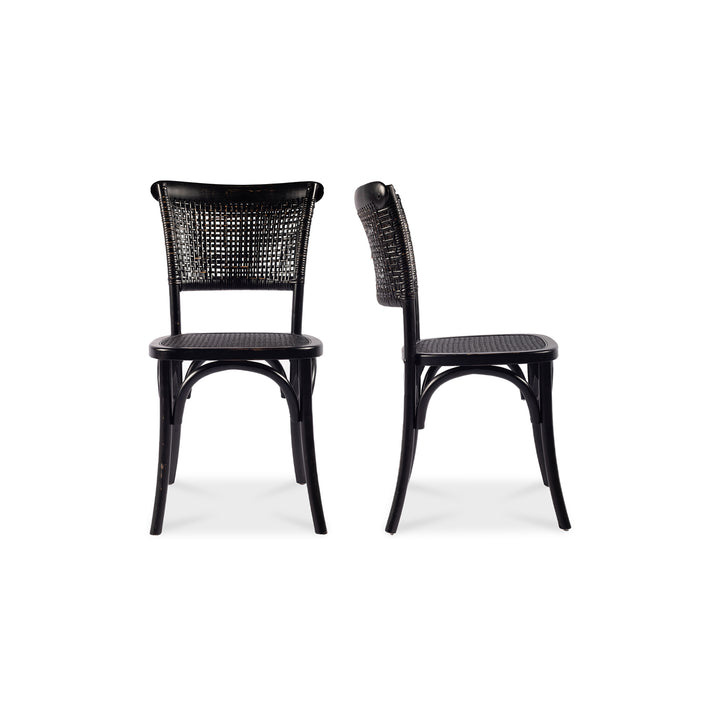 Rustic Woven Dining Chair / Set of 2