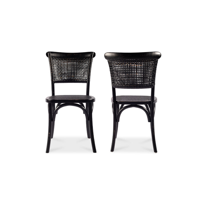Rustic Woven Dining Chair / Set of 2