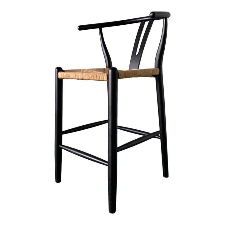 Aria Black Counter Stool