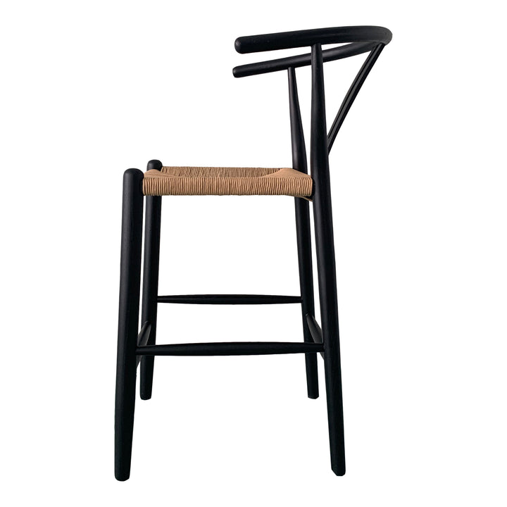Aria Black Counter Stool