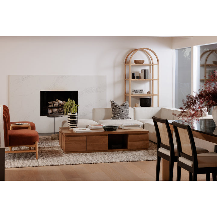 Elegant Rattan & Elm Dining Duo: Chic Comfort for Any Space