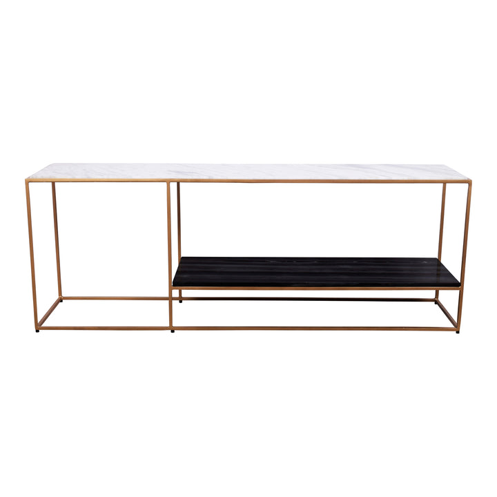 Art Deco Elegance Marble Media Console