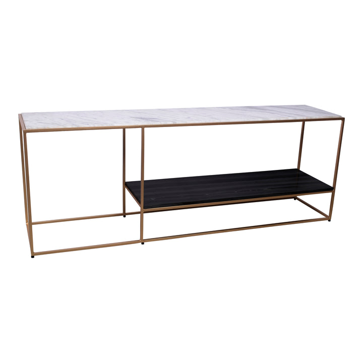 Art Deco Elegance Marble Media Console