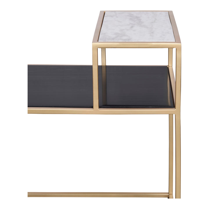 Modern Art Deco Side Shelf Unit