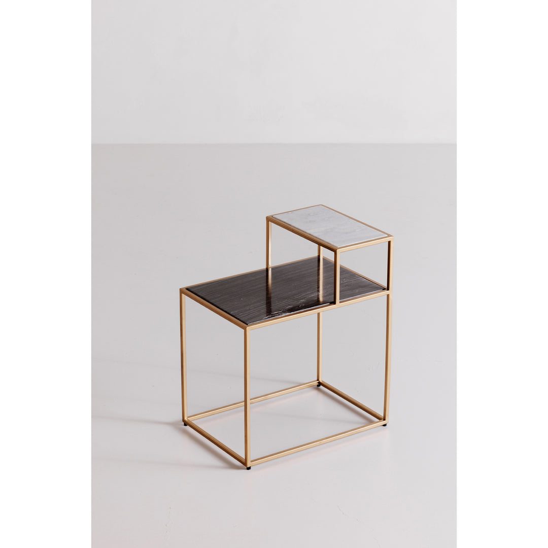 Modern Art Deco Side Shelf Unit