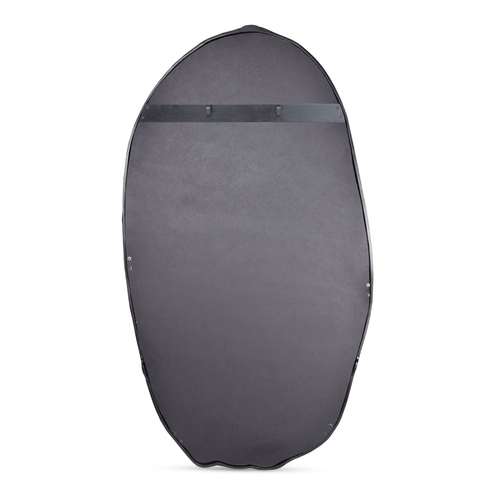 Nature-Inspired Oval Wall Mirror