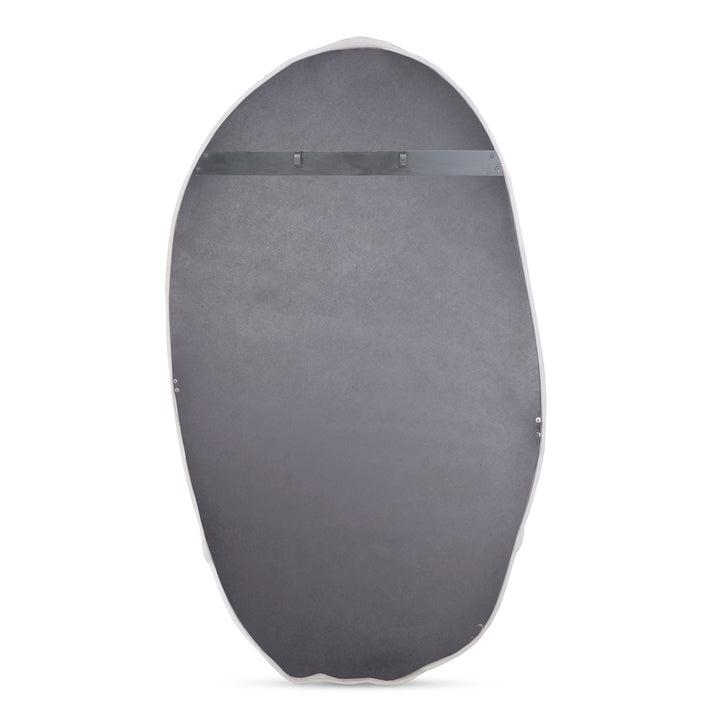 Nature-Inspired Oval Wall Mirror