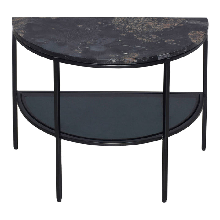 Artisanal Deco Crescent Table