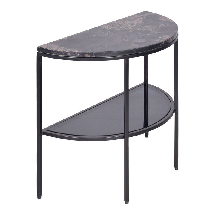 Artisanal Deco Crescent Table