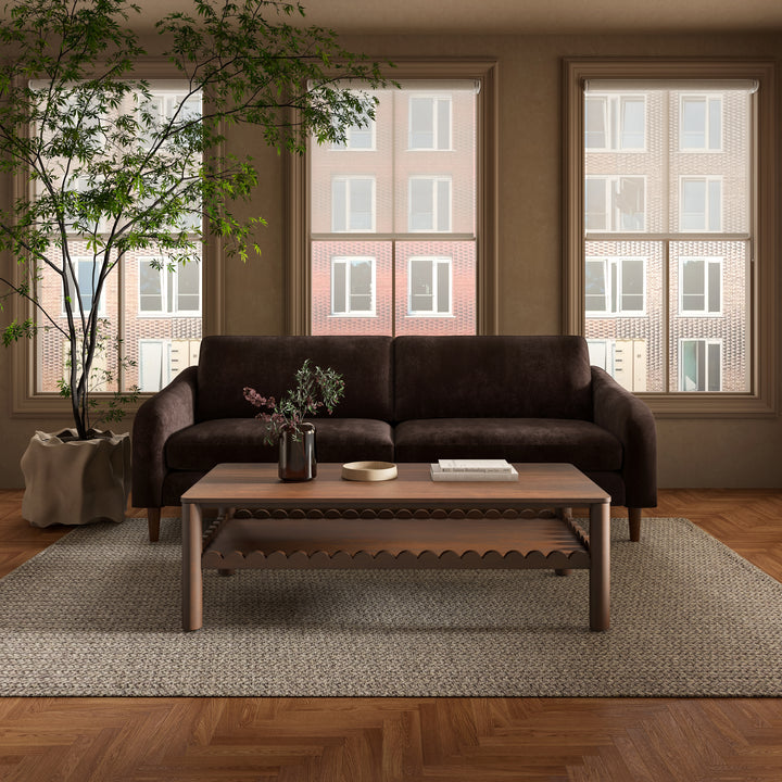 Timeless Elegance Transitional Sofa