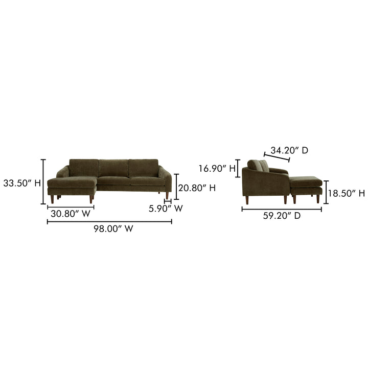 Revolutionary Chameleon Reversible Sectional