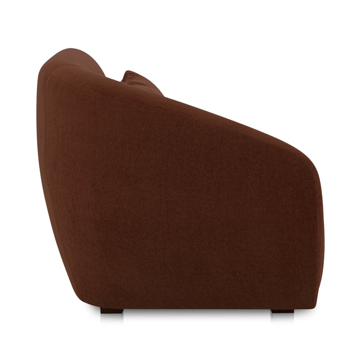 Cozy Curve Lounge Chair - Left-Facing Design