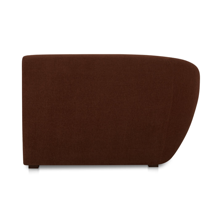 Cozy Curve Lounge Chair - Left-Facing Design