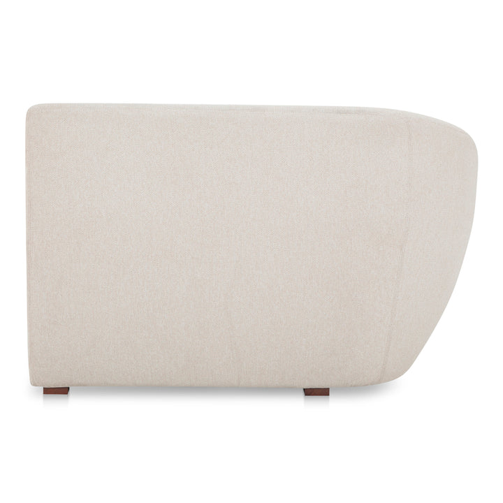 Cozy Curve Lounge Chair - Left-Facing Design