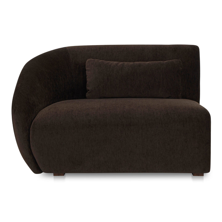 Cozy Curve Lounge Chair - Left-Facing Design