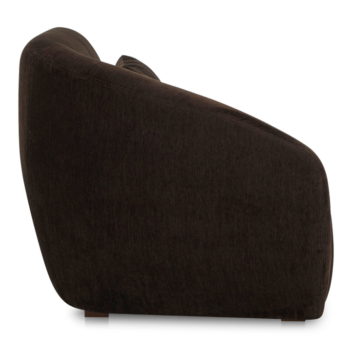 Cozy Curve Lounge Chair - Left-Facing Design